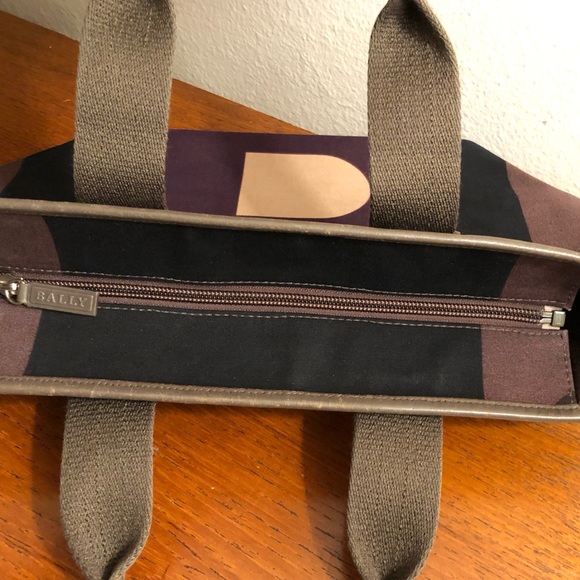 Bally canvas handbag - Picture 7 of 10
